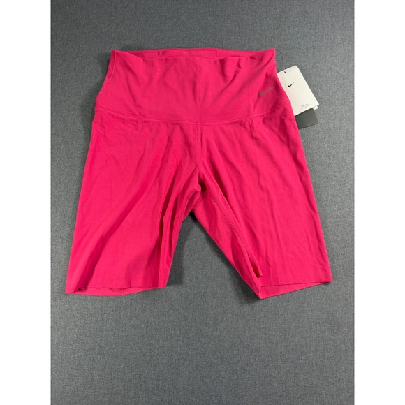 Nike Pants - Nike Zenvy Dri-FIT Pink High Waisted Biker Shorts InfinaSoft DQ6003-666 Womens M